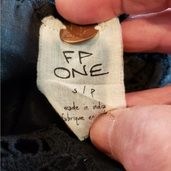 Free People black Lace Slip Dress Adorable - Picture 4 of 5